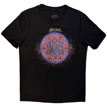 Santana T-Shirt: Madala 2 (Black)