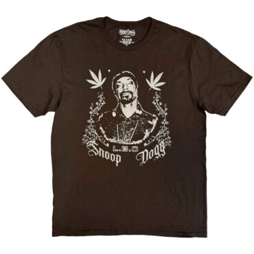 Snoop Dogg T-Shirt: L.B.C. (Brown)