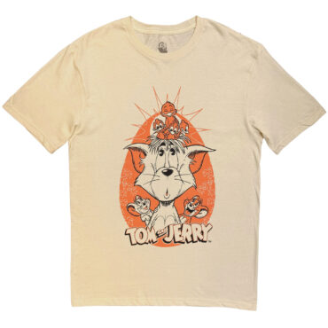 Tom & Jerry T-Shirt: Tom Bird Nest (Natural)